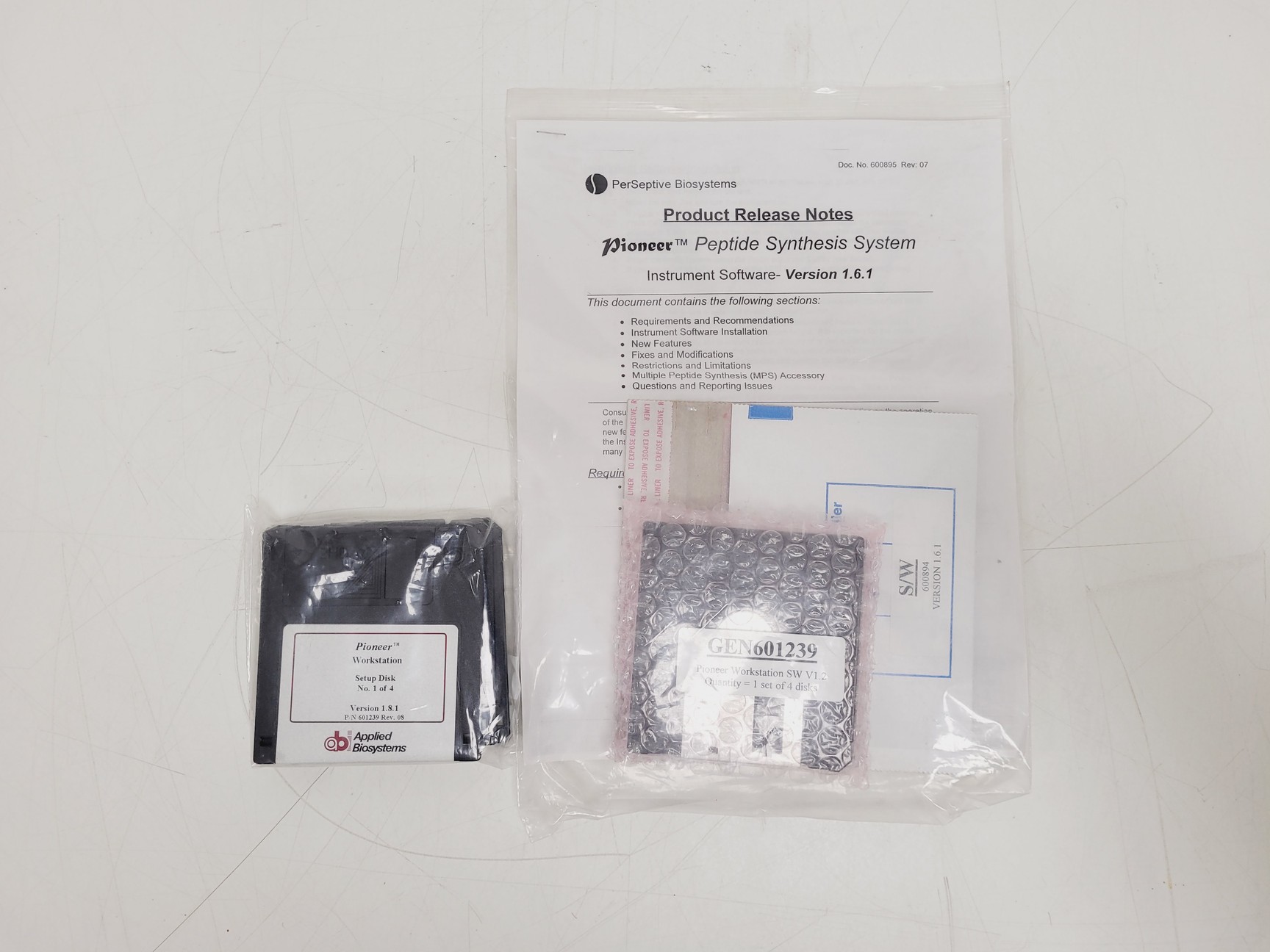 Image of Applied Biosystems PerSeptive Biosystems Pioneer Peptide Synthesis System Lab