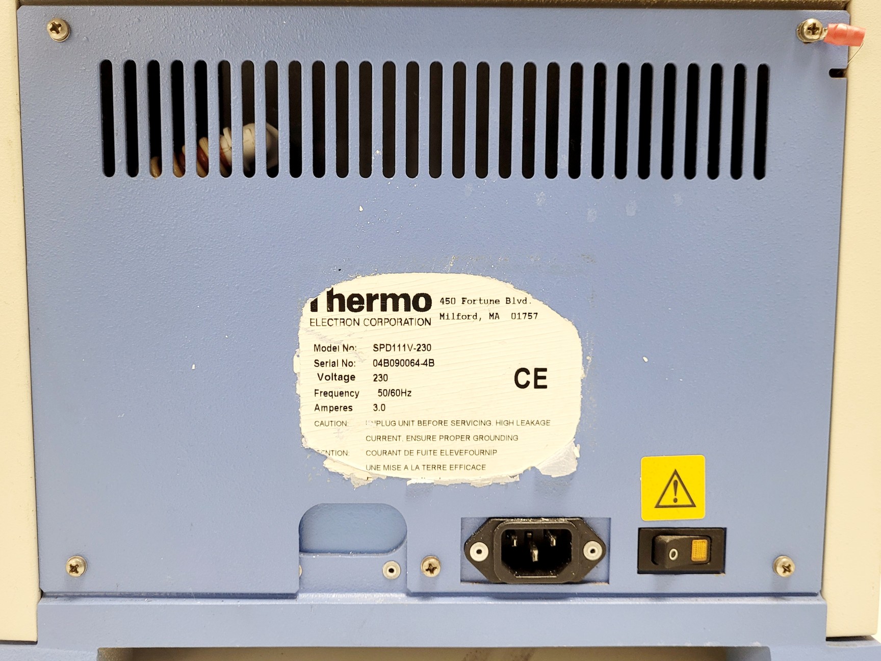 Image of ThermoSavant SPDSpeedVac SPD111V-230 Vacuum Concentrator