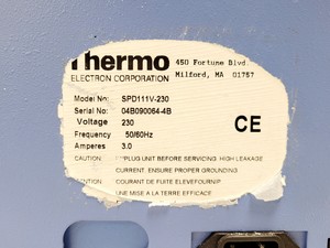 Thumbnail image of ThermoSavant SPDSpeedVac SPD111V-230 Vacuum Concentrator