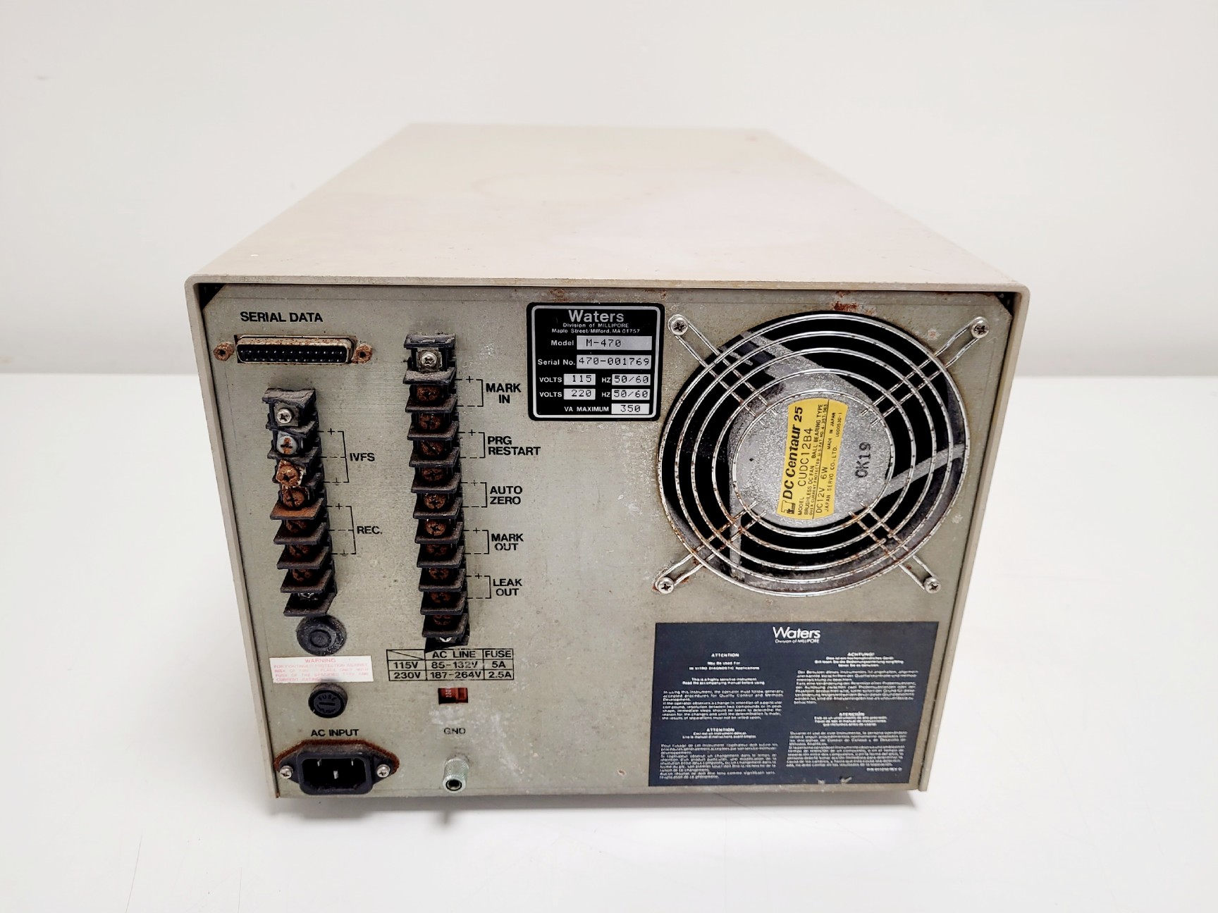 Image of Waters	470 Scanning Fluorescence Detector HPLC Chromatography
