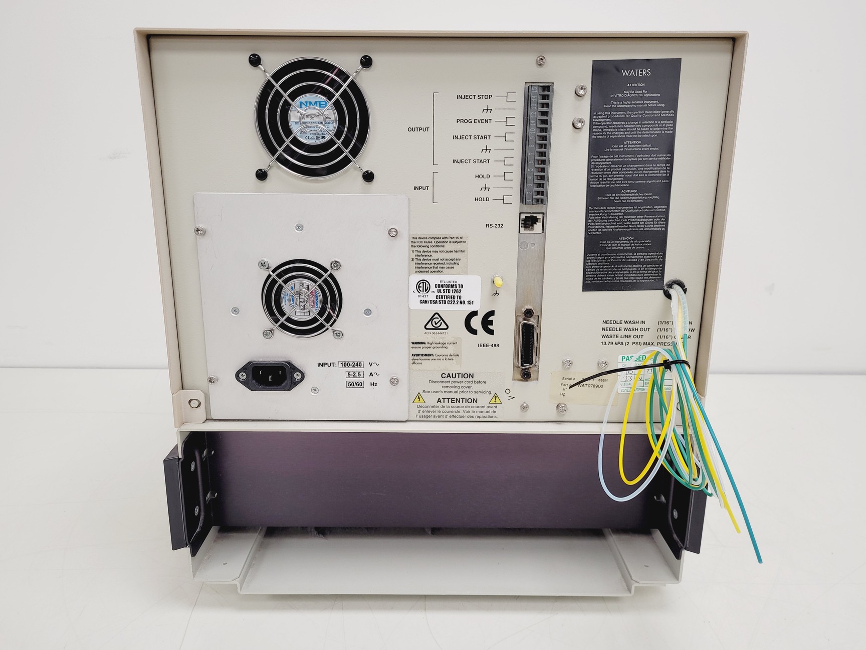 Image of Waters HPLC System 717plus, 486 TAD, 2487 Detector, 1525 Binary Pump Lab