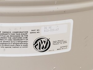 Thumbnail image of Taylor-Wharton 35HC Temperature Control Tank Nitrogen Dewar 
