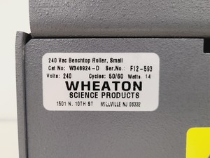 Thumbnail image of Wheaton Benchtop Roller, Small Model No. W348924-D