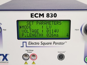 Thumbnail image of BTX Harvard Apparatus ECM 830 Electro Square Porator