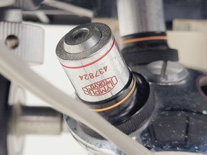 Thumbnail image of Olympus CK Inverted Microscope w/ Olympus OM 2 Camera & Mount 