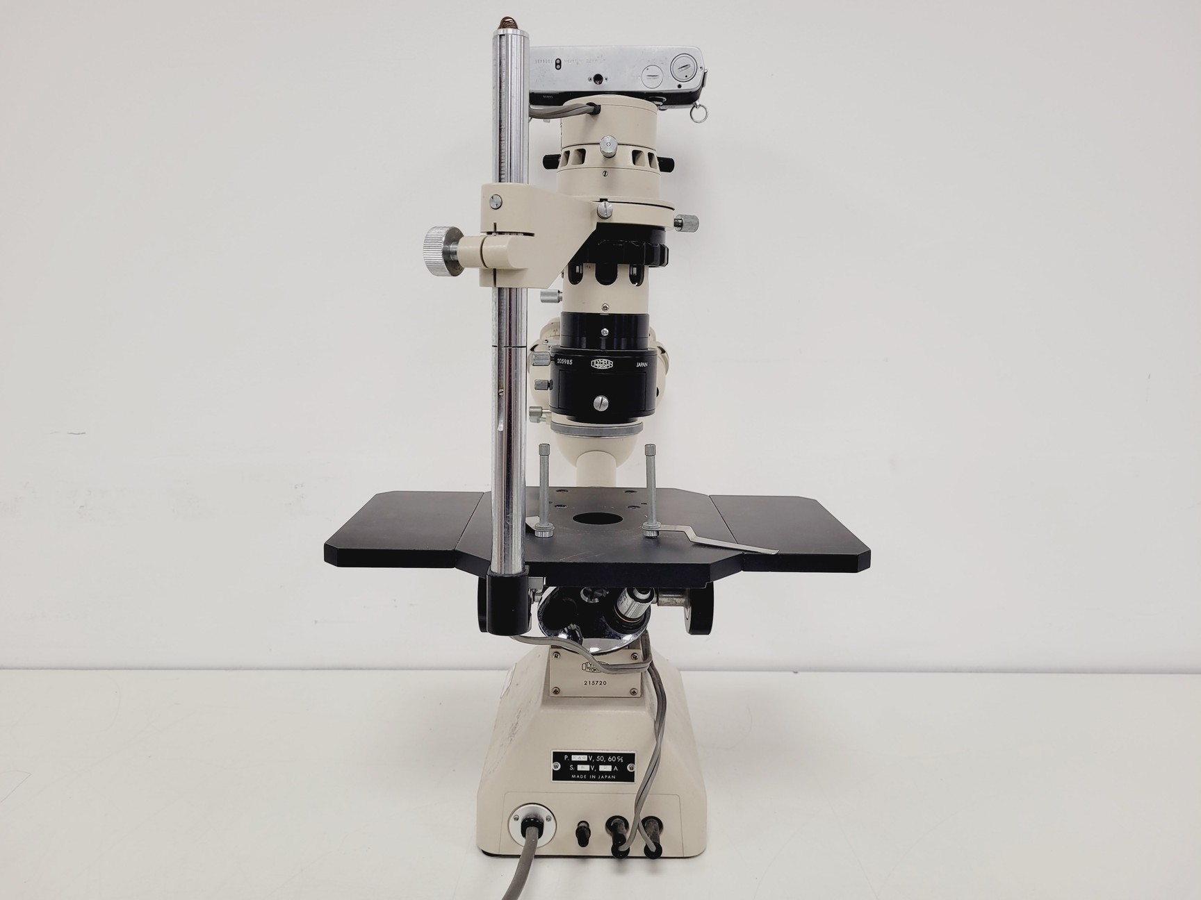 Image of Olympus CK Inverted Microscope w/ Olympus OM 2 Camera & Mount 