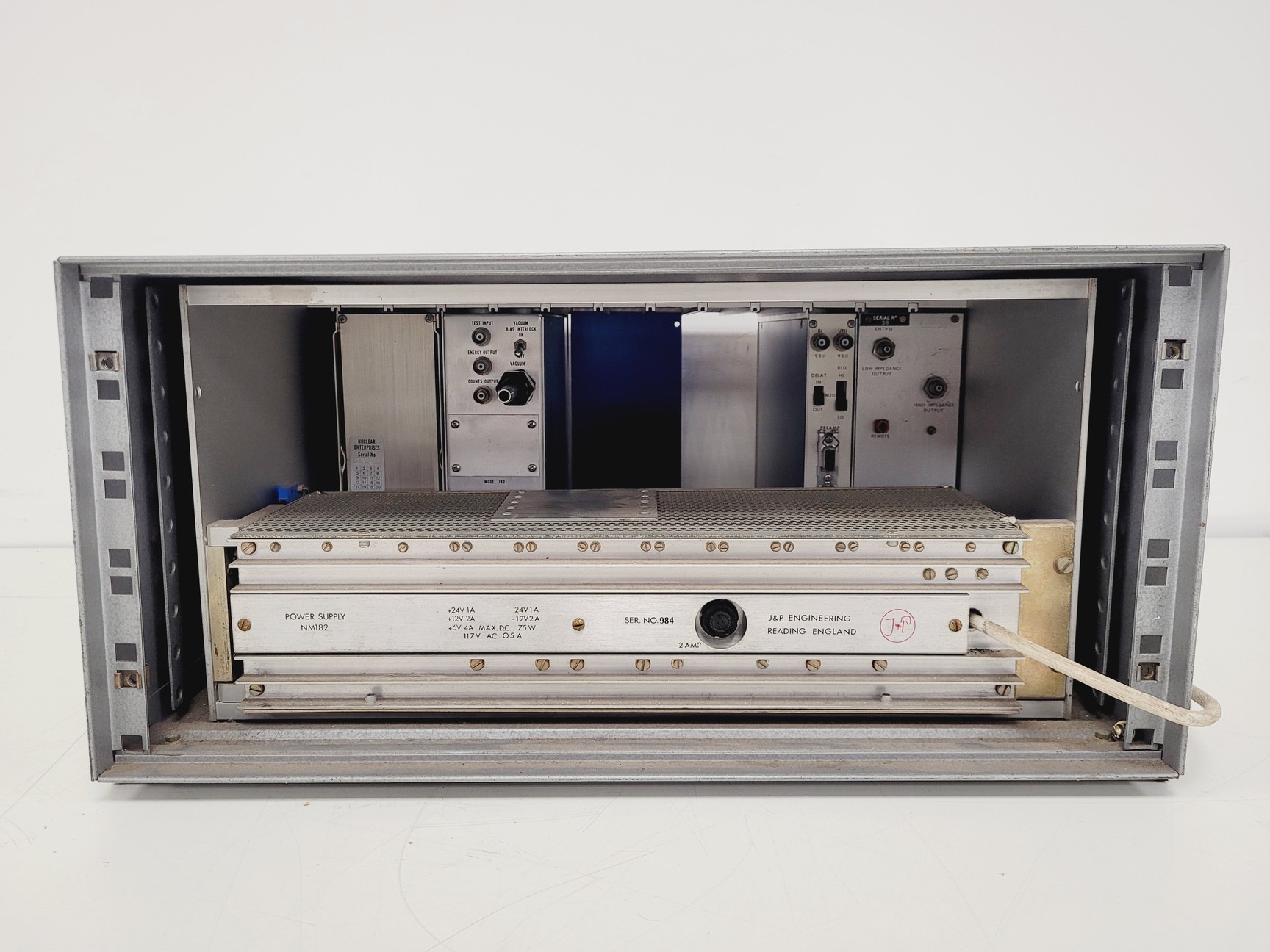 Image of Ortec Aplha Spectrometer 7401, Panax Nim EHT-10, Ortec 471 w/ Maestro Software 