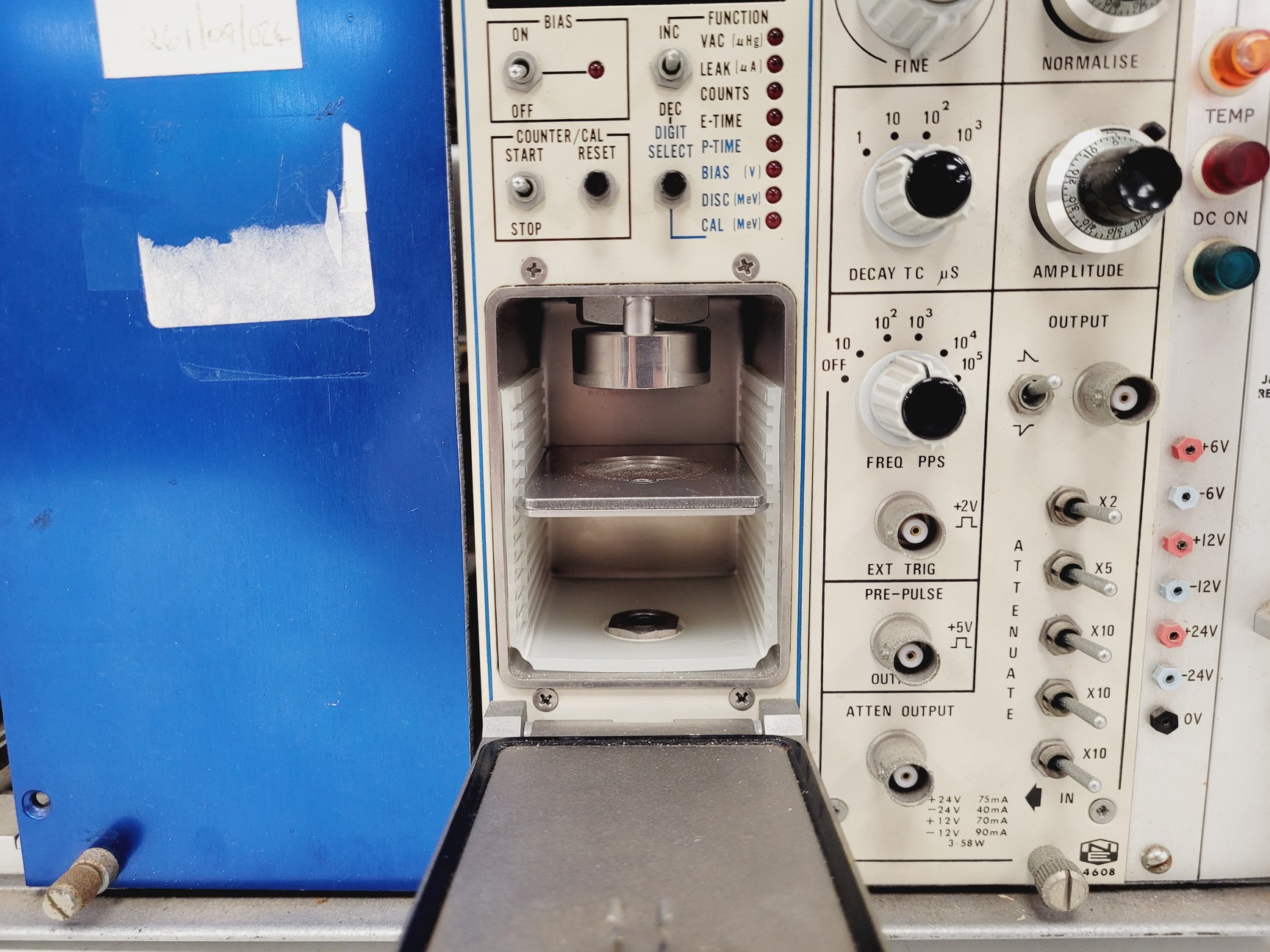 Image of Ortec Aplha Spectrometer 7401, Panax Nim EHT-10, Ortec 471 w/ Maestro Software 