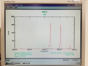 Thumbnail image of Ortec Aplha Spectrometer 7401, Panax Nim EHT-10, Ortec 471 w/ Maestro Software 