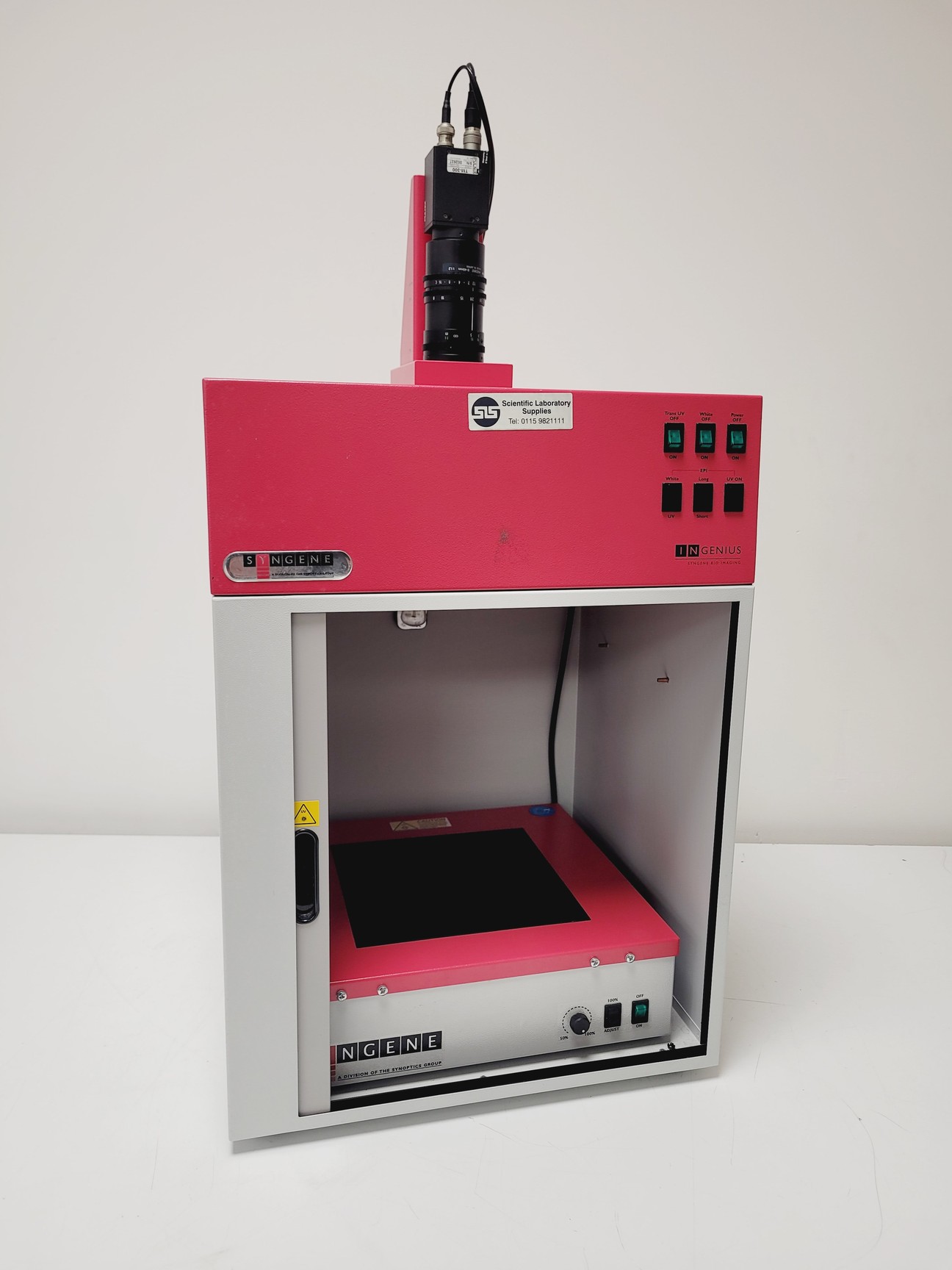 Image of Syngene InGenius Gel Imaging System w/ GelVue GVM20 & Pulnix TM-300 Camera Lab