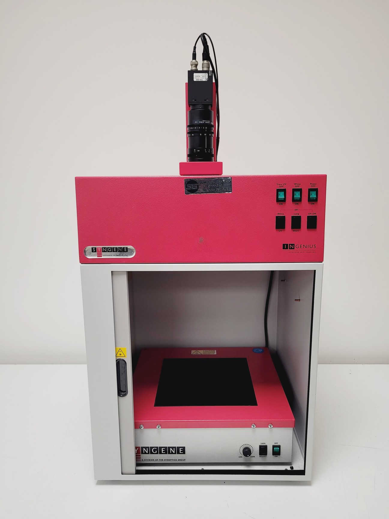 Image of Syngene InGenius Gel Imaging System w/ GelVue GVM20 & Pulnix TM-300 Camera Lab