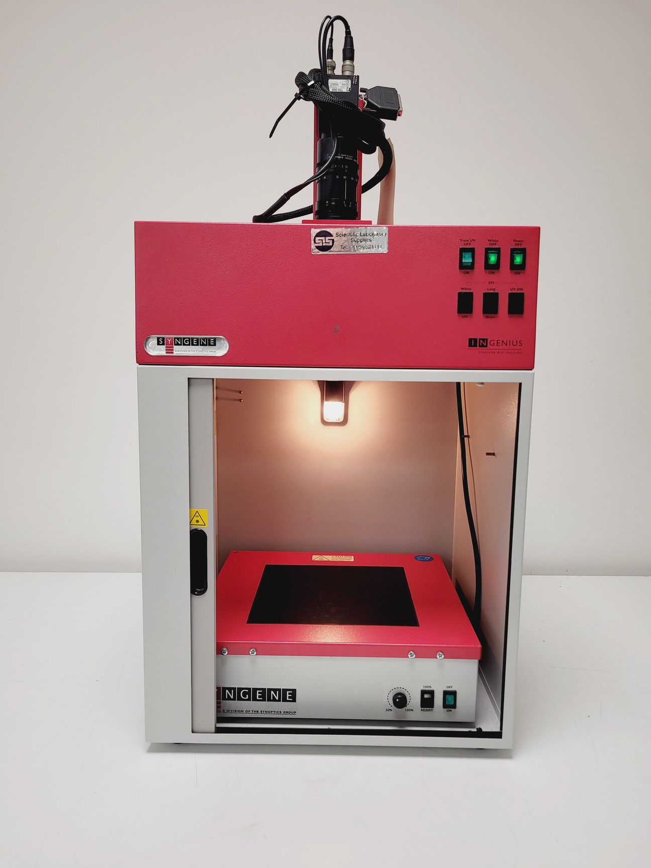 Image of Syngene InGenius Gel Imaging System w/ GelVue GVM20 & Pulnix TM-300 Camera Lab