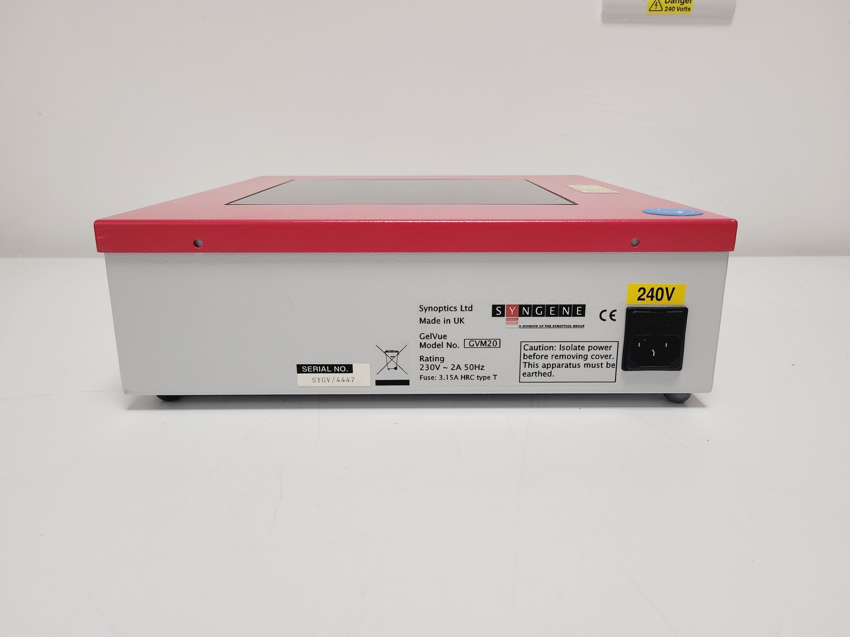 Image of Syngene InGenius Gel Imaging System w/ GelVue GVM20 & Pulnix TM-300 Camera Lab