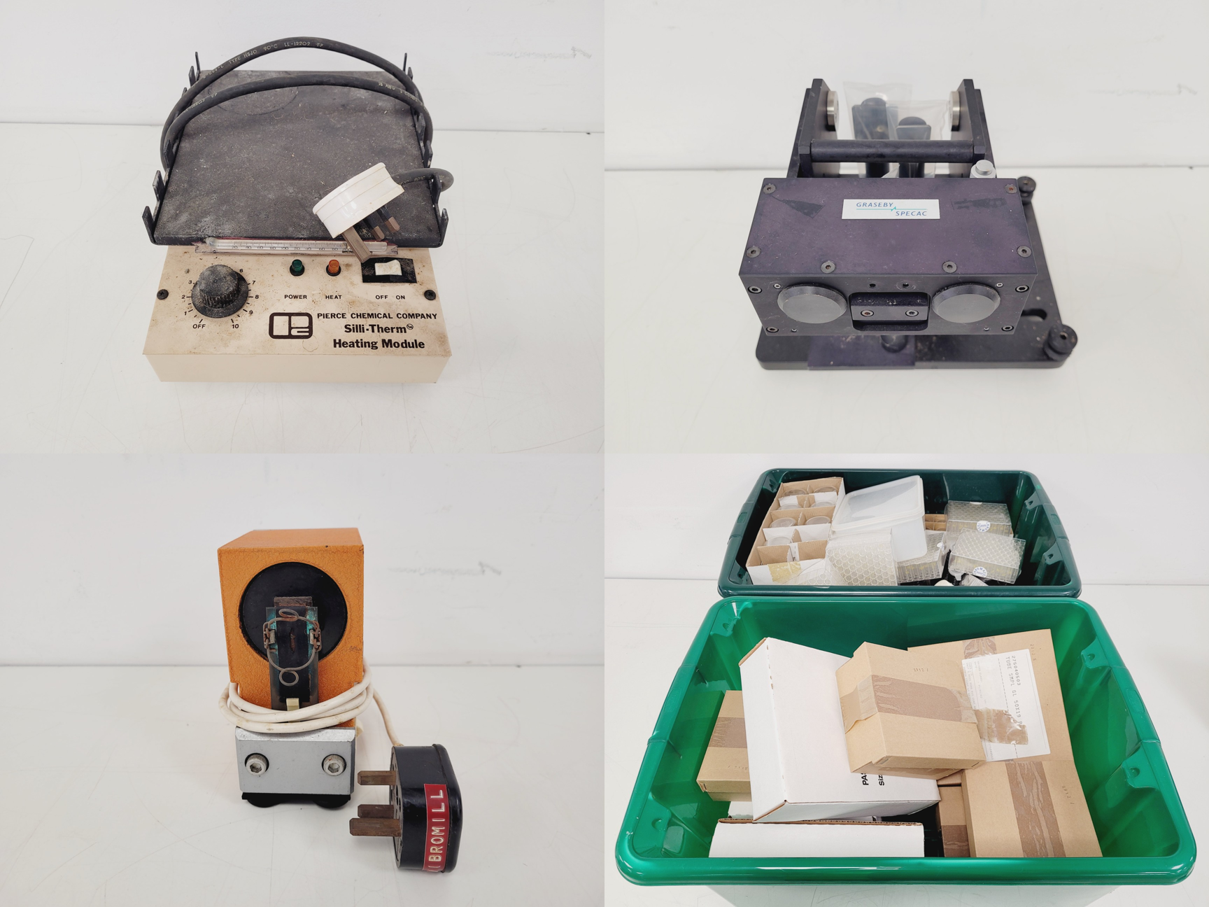 Image of Mixed Job Lot of Laboratory Equipment - Stuart, Grant, MSE, Jencons, Millipore 