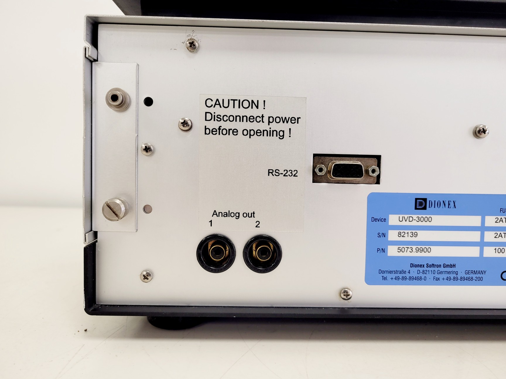 Image of Thermo Scientific UltiMate 3000 SRD-360 & Dionex UVD-3000 HPLC