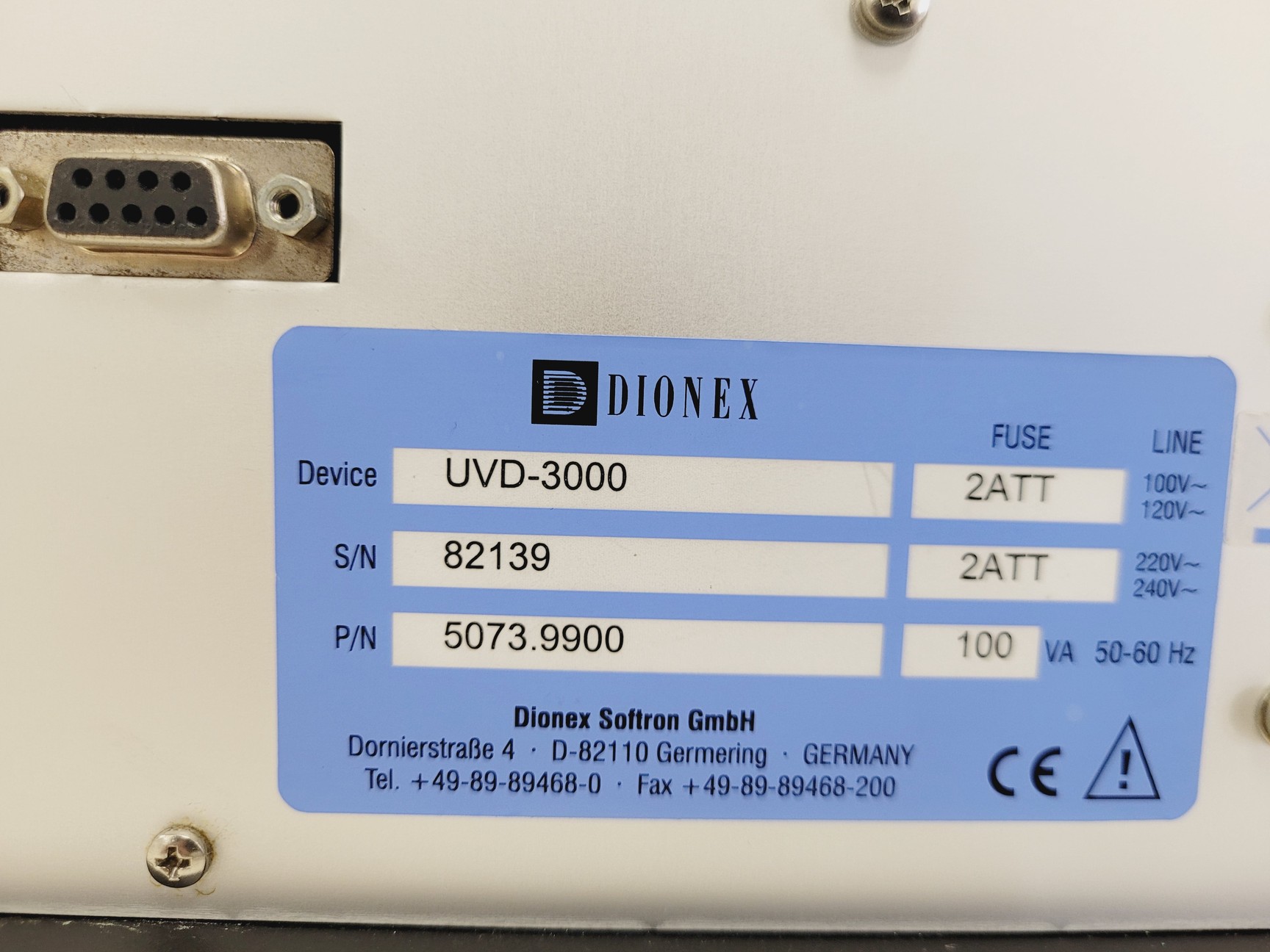 Image of Thermo Scientific UltiMate 3000 SRD-360 & Dionex UVD-3000 HPLC