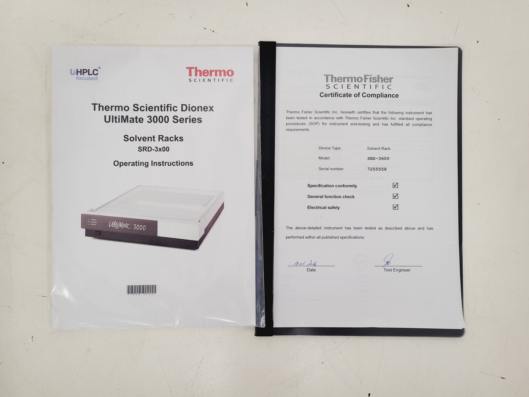 Image of Thermo Scientific UltiMate 3000 SRD-360 & Dionex UVD-3000 HPLC