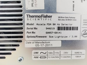Thumbnail image of ThermoFisher Scientific Accela PDA 80HZ Detector