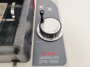 Thumbnail image of D.S.K DTK-1000 Microslicer Vibrating Microtome 