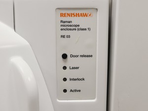 Thumbnail image of Renishaw InVia Raman Microscope System w/ 514nm & 785nm Lasers and Accessories