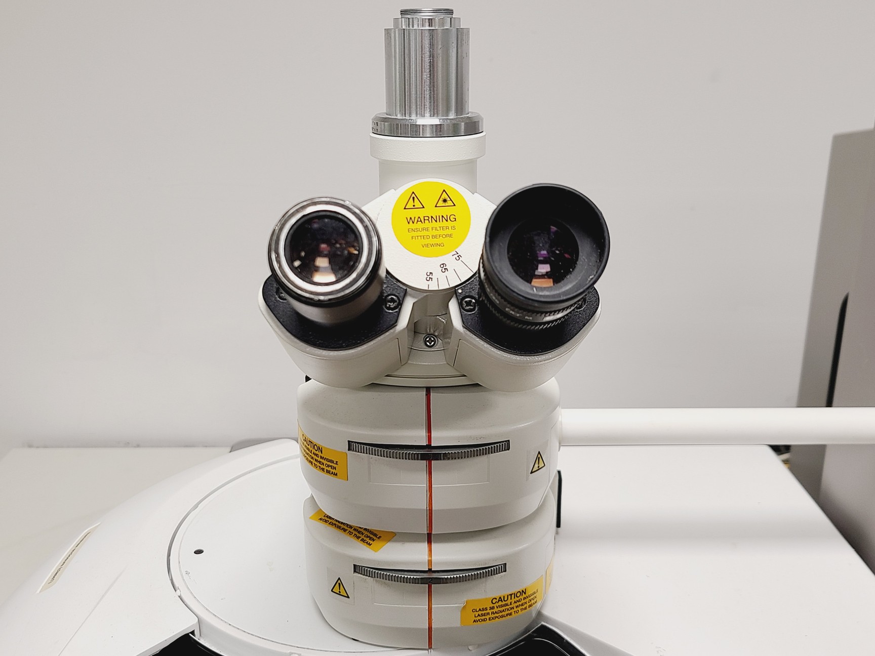 Image of Renishaw InVia Raman Microscope System w/ 514nm & 785nm Lasers and Accessories