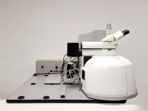 Thumbnail image of Renishaw InVia Raman Microscope System w/ 514nm & 785nm Lasers and Accessories