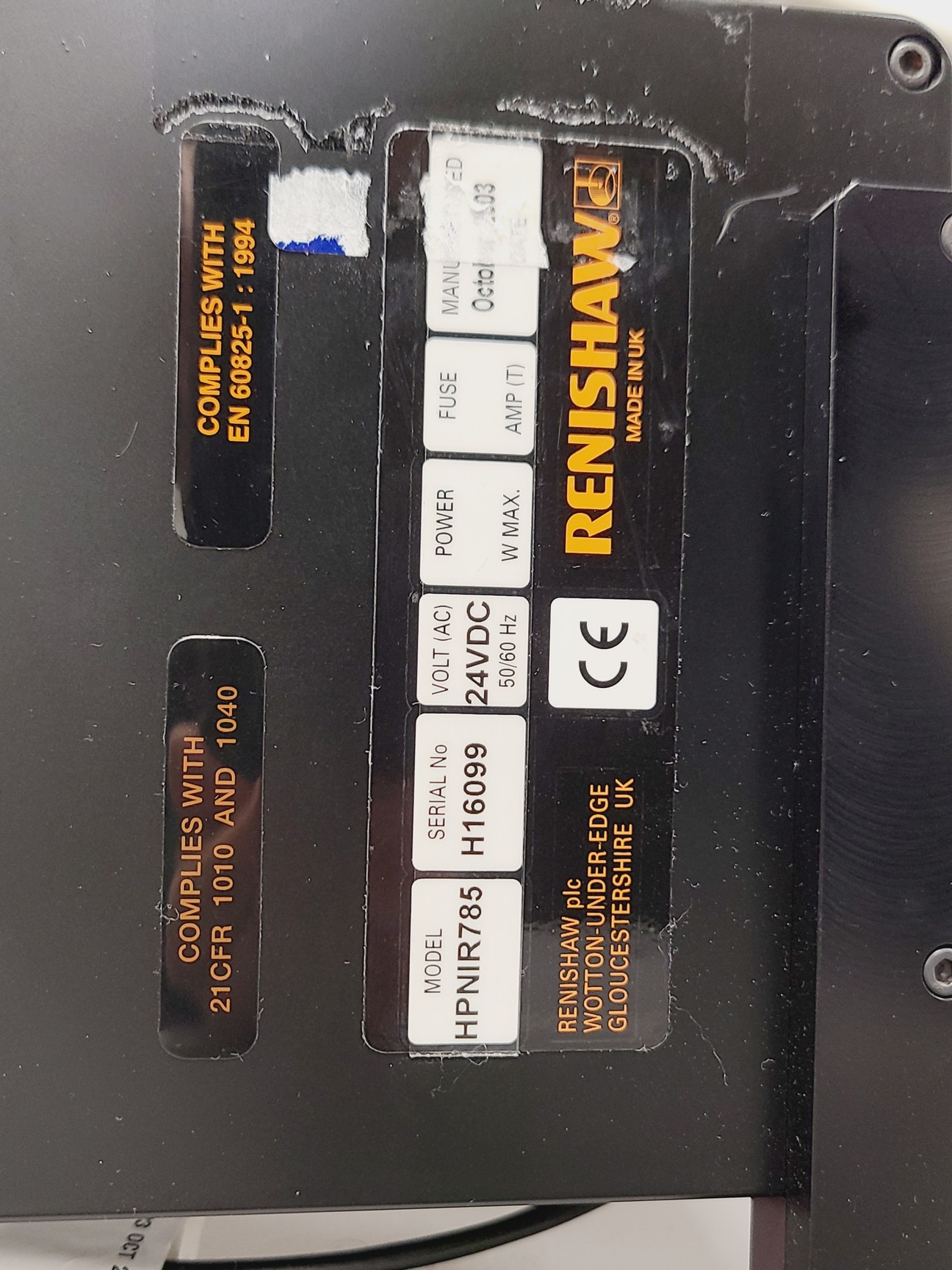 Image of Renishaw InVia Raman Microscope System w/ 514nm & 785nm Lasers and Accessories