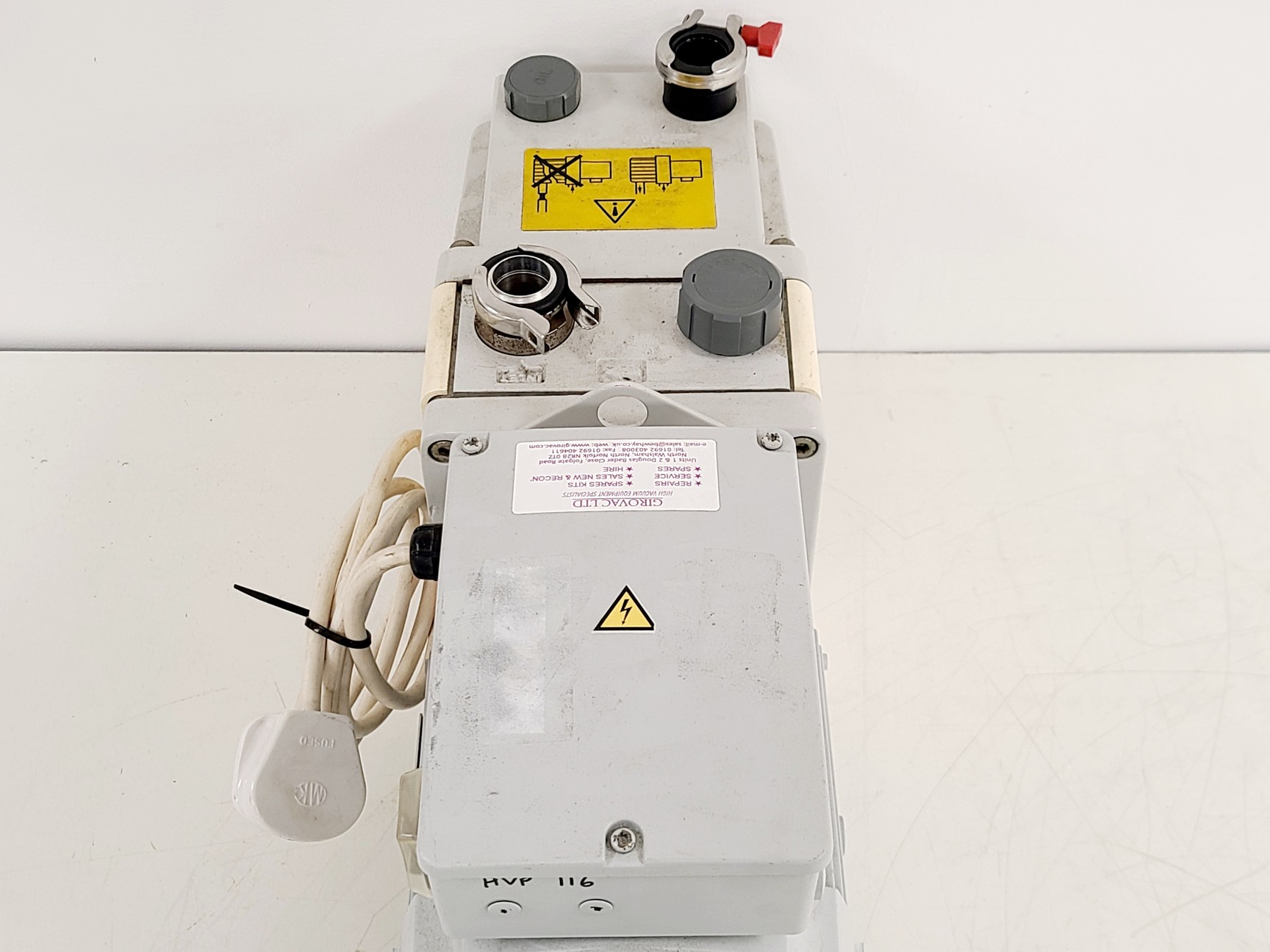 Image of Vacuum Chamber/Tank with Edwards Pump E1M18 & Internal Enclosure 600 kg 