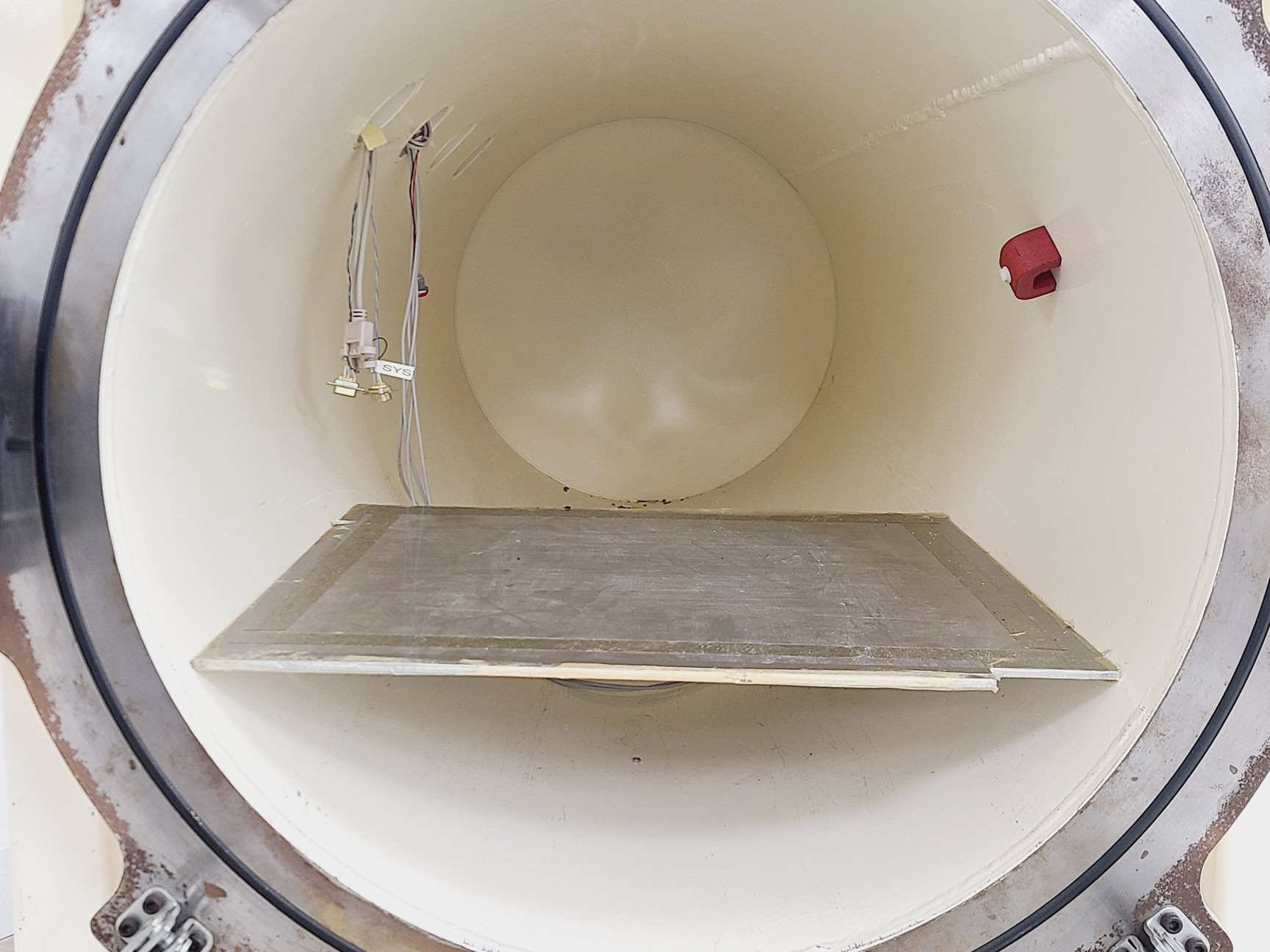 Image of Vacuum Chamber/Tank with Edwards Pump E1M18 & Internal Enclosure 600 kg 