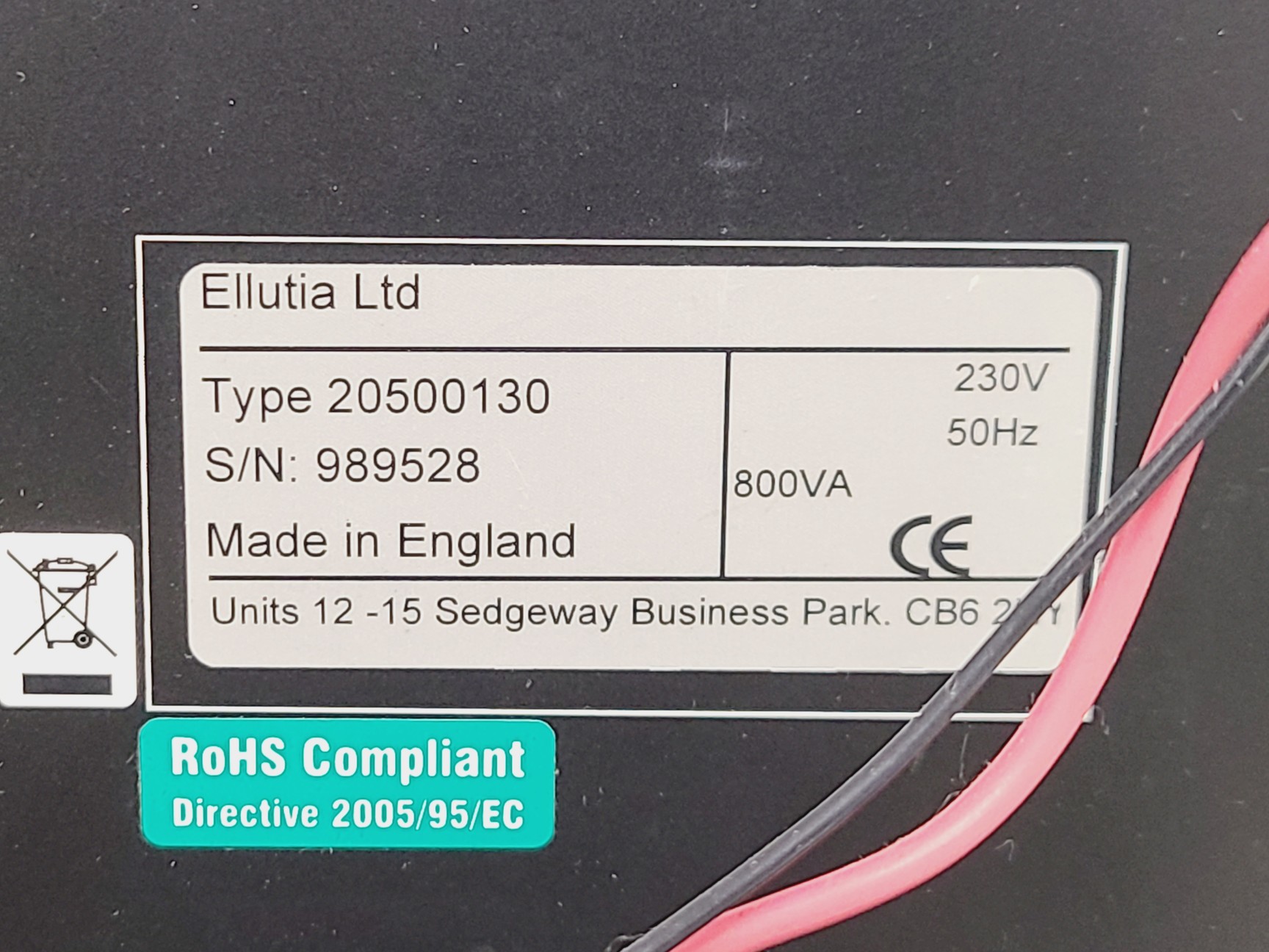 Image of Ellutia 200 Series Gas Chromatograph Type 20500130