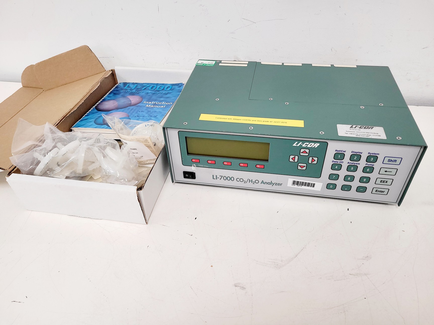 Image of LI-COR LI-7000 CO2/H20 Analyzer