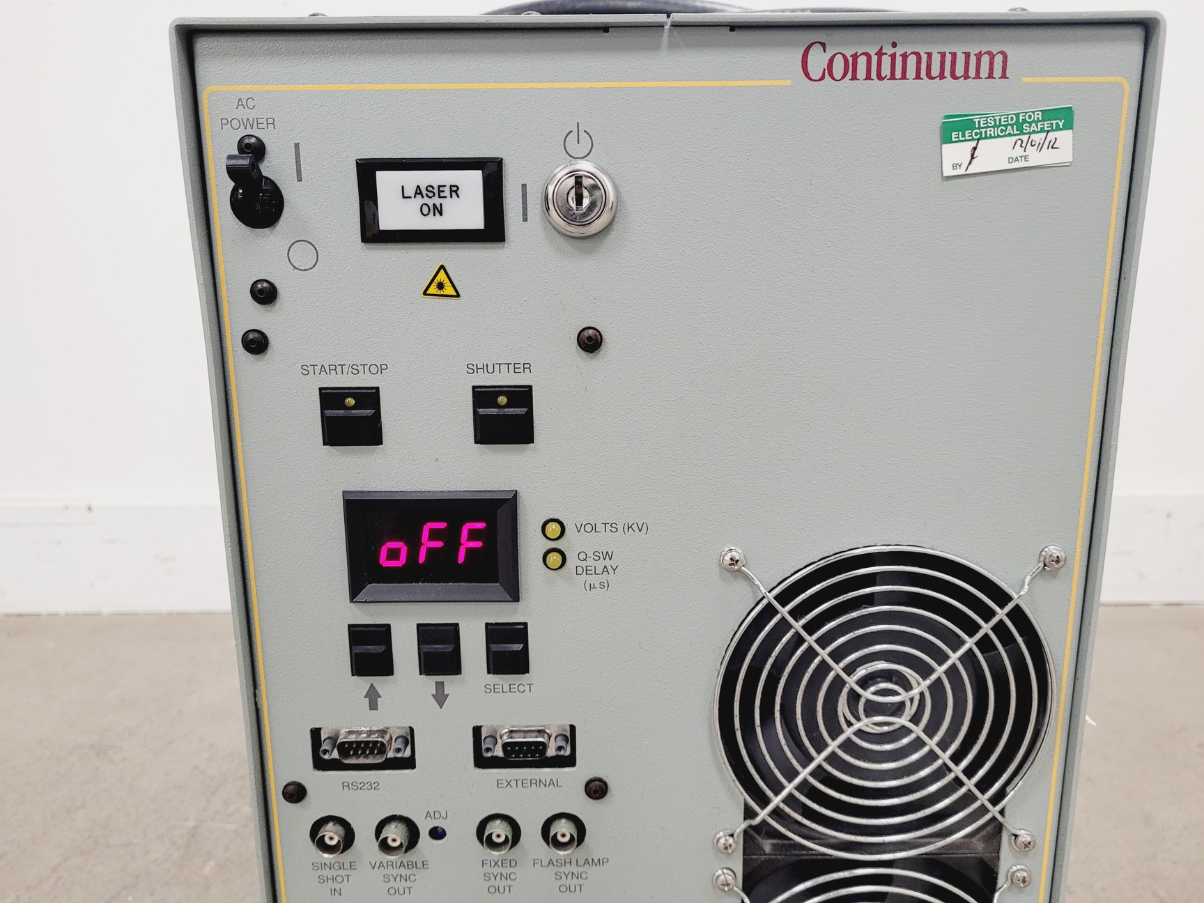 Image of Continuum Surelite SLI-20 YAG Laser System w/ PSU, Optics & Spares
