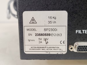 Thumbnail image of Princeton Instruments Acton SpectraPro 2300i Monochromator & PIXIS 400 CCD