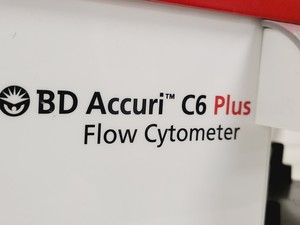 Thumbnail image of BD Accuri C6 Plus Flow Cytometer System w/ Cleaning/Waste Bottles & Accessories