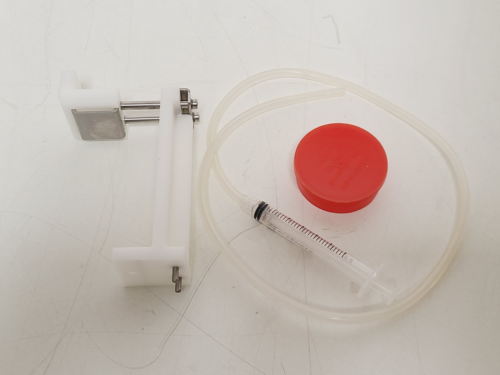 Image of BD Accuri C6 Plus Flow Cytometer System w/ Cleaning/Waste Bottles & Accessories