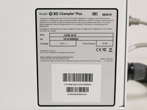 Thumbnail image of BD Accuri C6 Plus Flow Cytometer System w/ Cleaning/Waste Bottles & Accessories