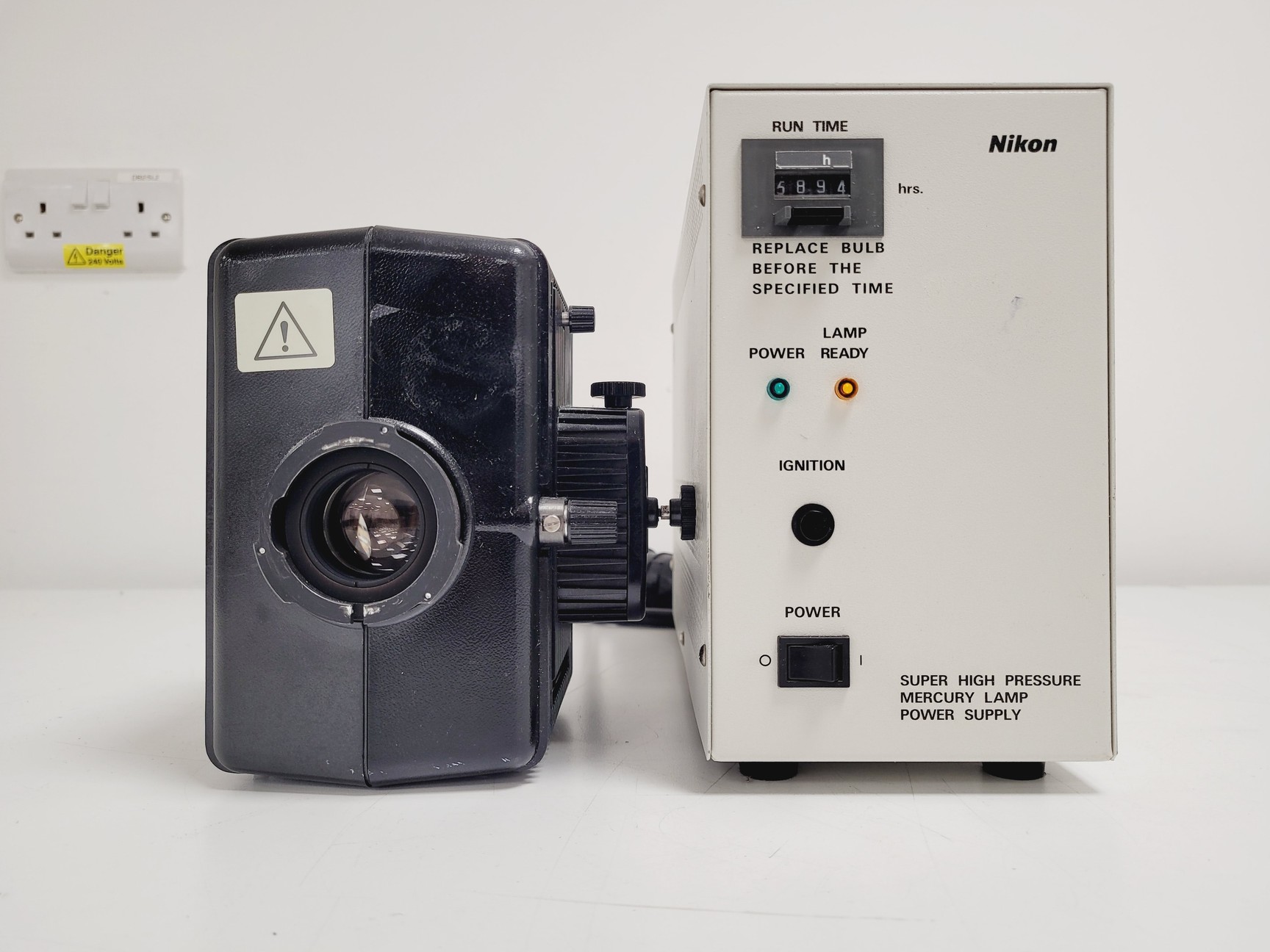Image of Nikon Mercury Lamp and Controller Type C-SHG 1
