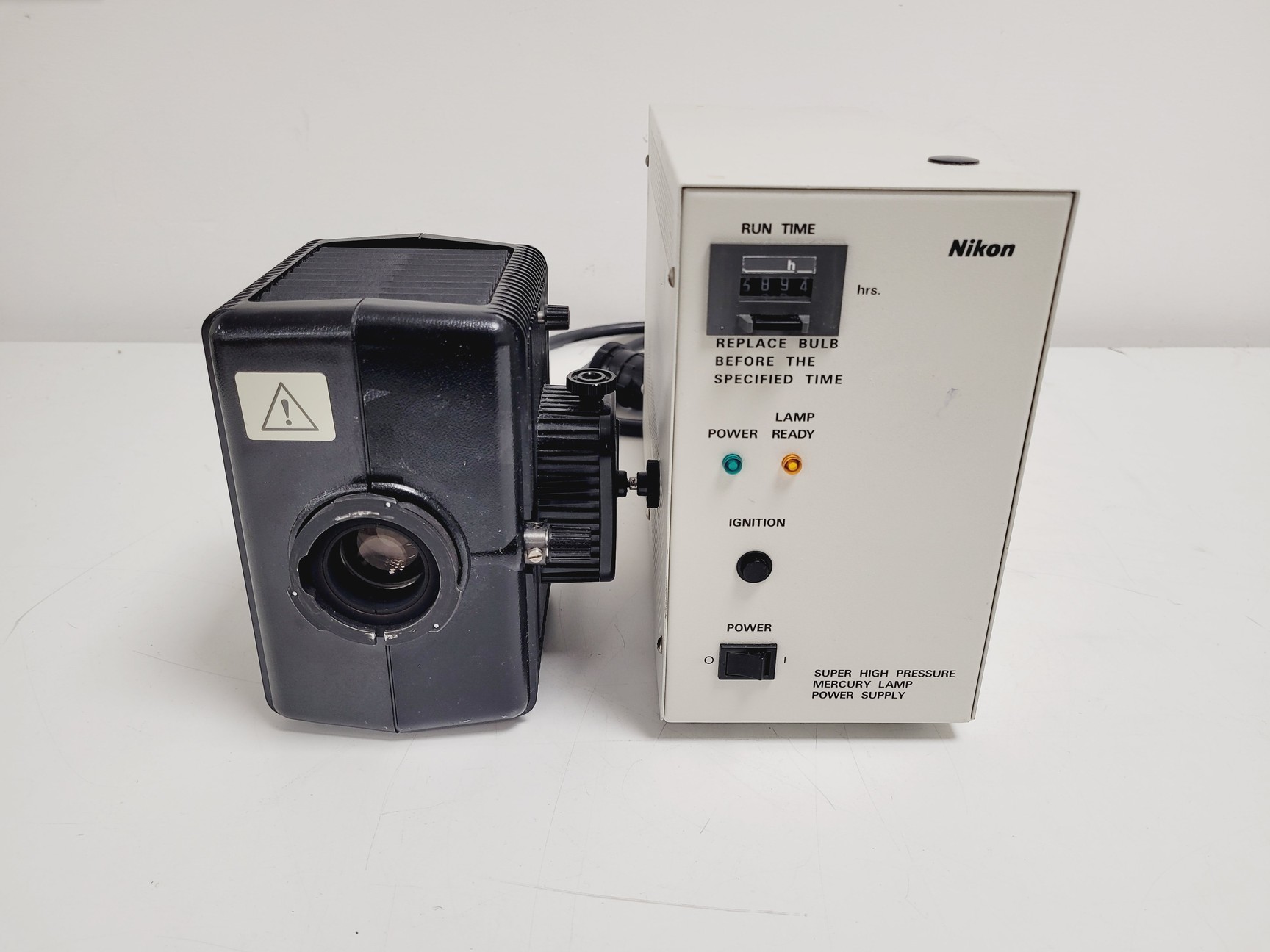 Image of Nikon Mercury Lamp and Controller Type C-SHG 1