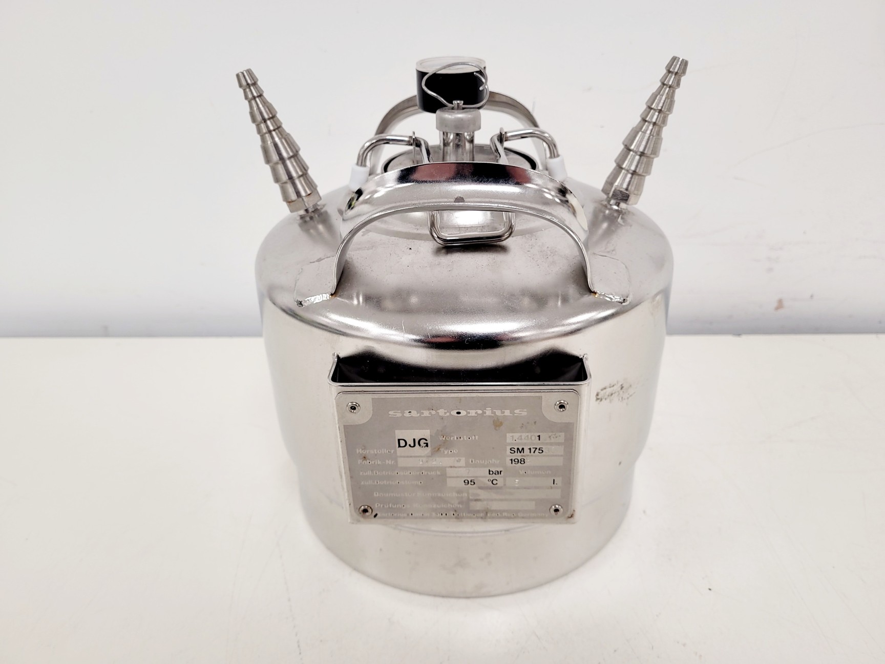 Image of Sartorius 5L Pressure Vessel SM17530