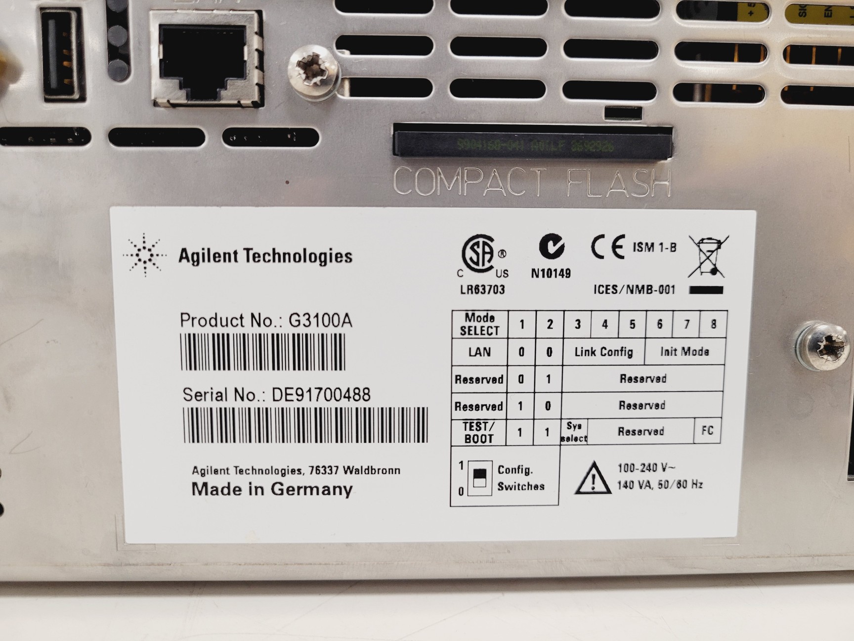 Image of  Agilent 3100 OFFGEL Fractionator G3100A Fraction Collector