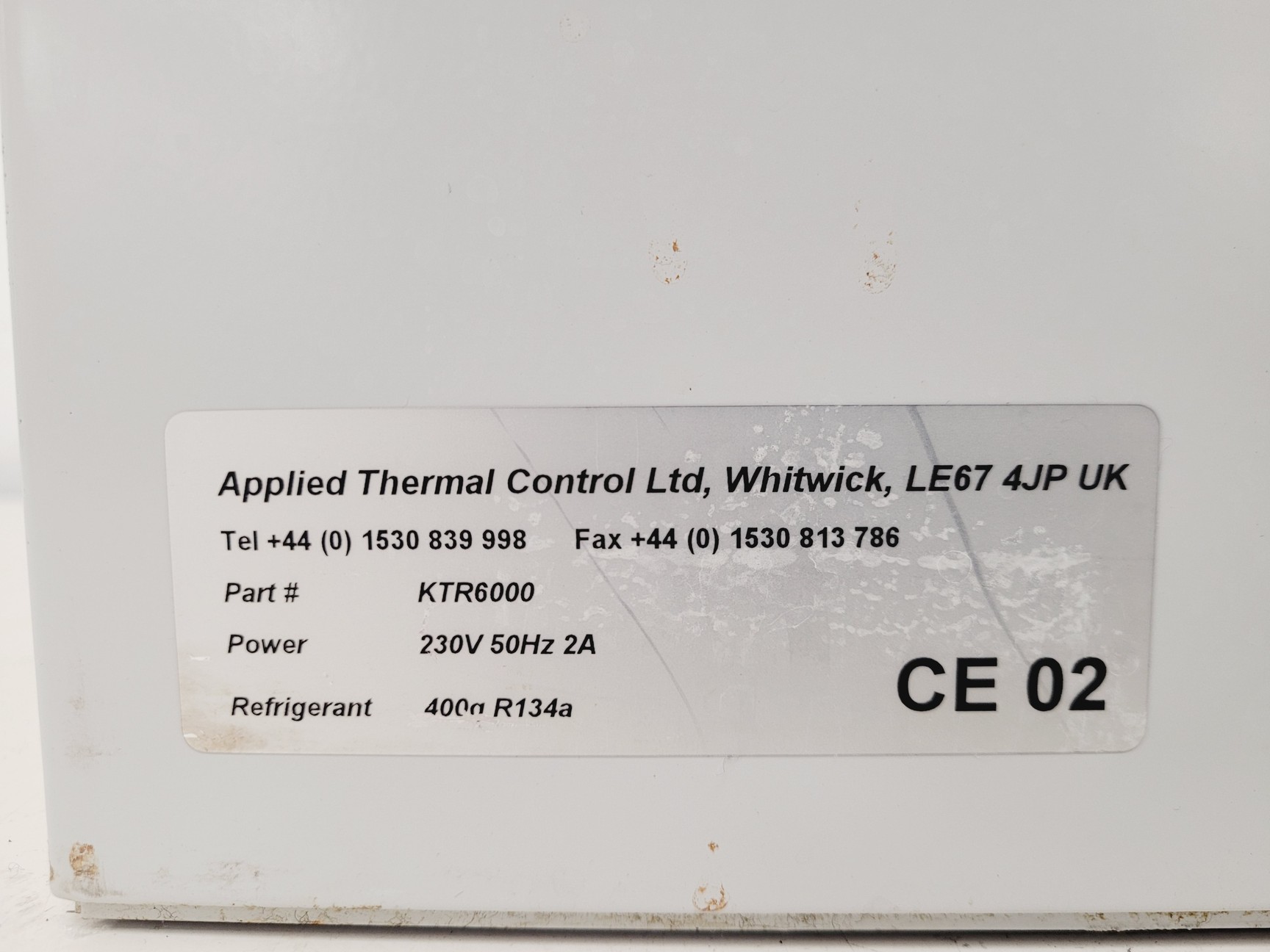 Image of Applied Thermal Control KTR6000 Chiller