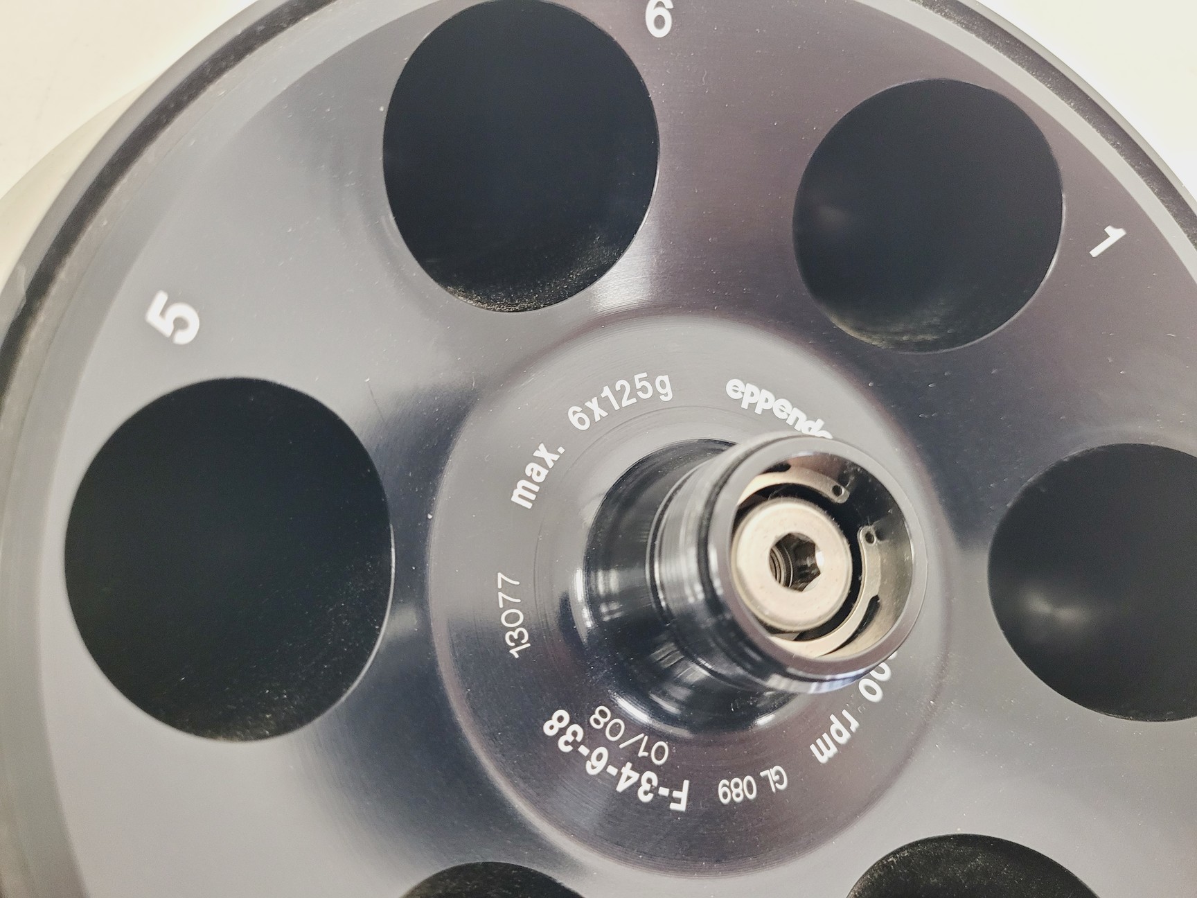 Image of Eppendorf F-34-6-38 Fixed-Angle Rotor 12000rpm