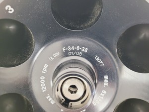 Thumbnail image of Eppendorf F-34-6-38 Fixed-Angle Rotor 12000rpm