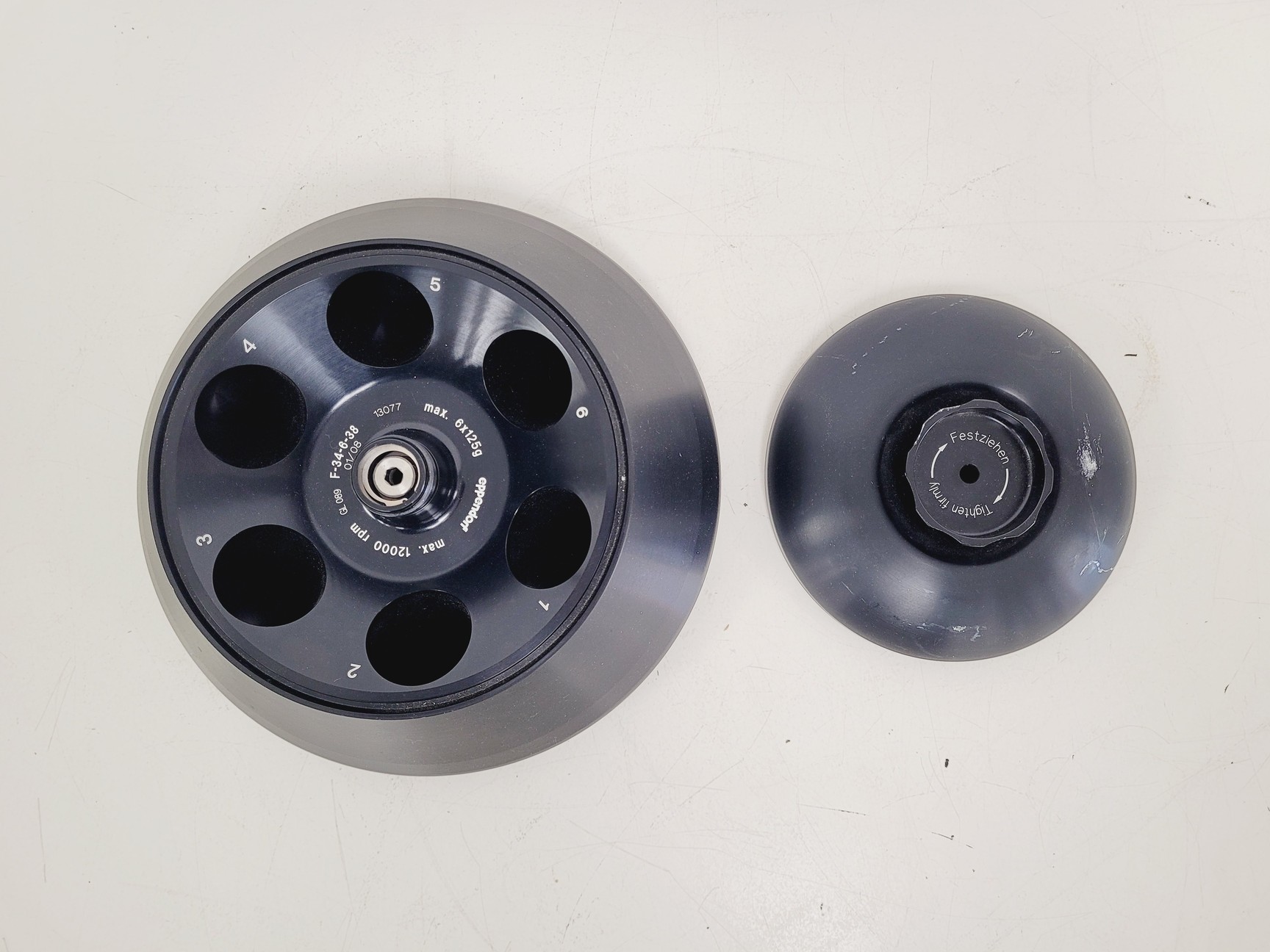 Image of Eppendorf F-34-6-38 Fixed-Angle Rotor 12000rpm