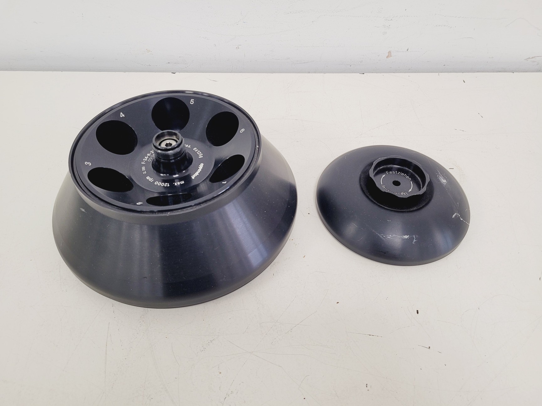 Image of Eppendorf F-34-6-38 Fixed-Angle Rotor 12000rpm