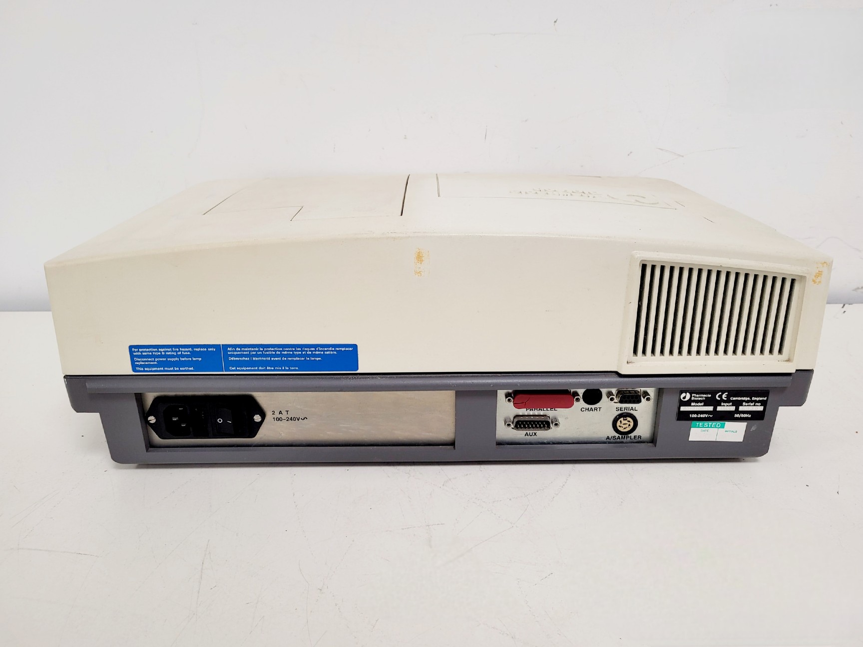 Image of Pharmacia Biotech Ultrospec 4000 UV/Visible Spectrophotometer