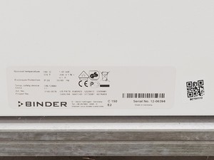 Thumbnail image of Binder C150 C02 Laboratory Incubator Double Stack