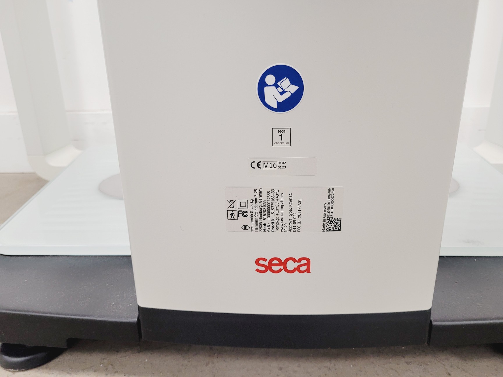 Image of Seca Model 5157021099 Medical Body Composition Analyzer