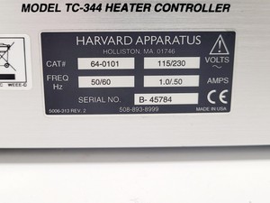 Thumbnail image of Warner Instruments TC-344B Dual Automatic Temperature Controller