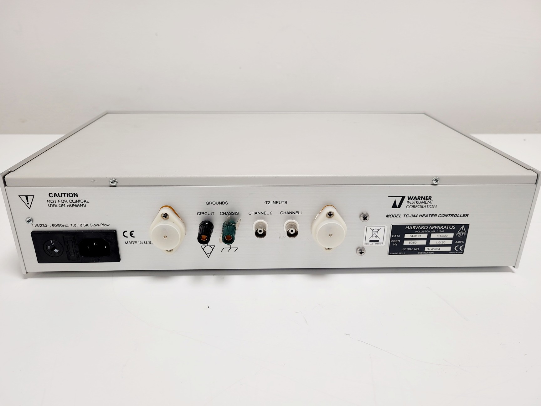 Image of Warner Instruments TC-344B Dual Automatic Temperature Controller